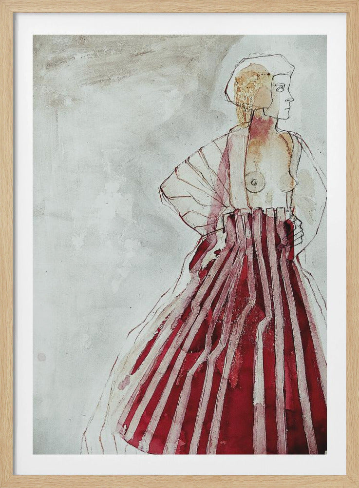 Woman in Red | Poster