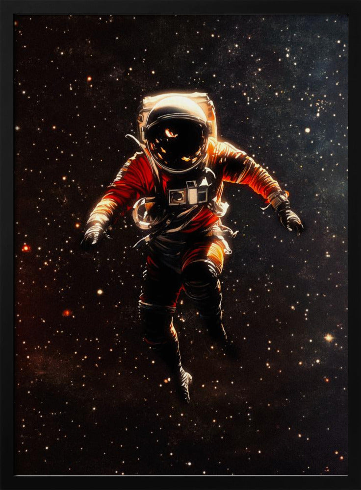 An Astronaut in Space | Poster