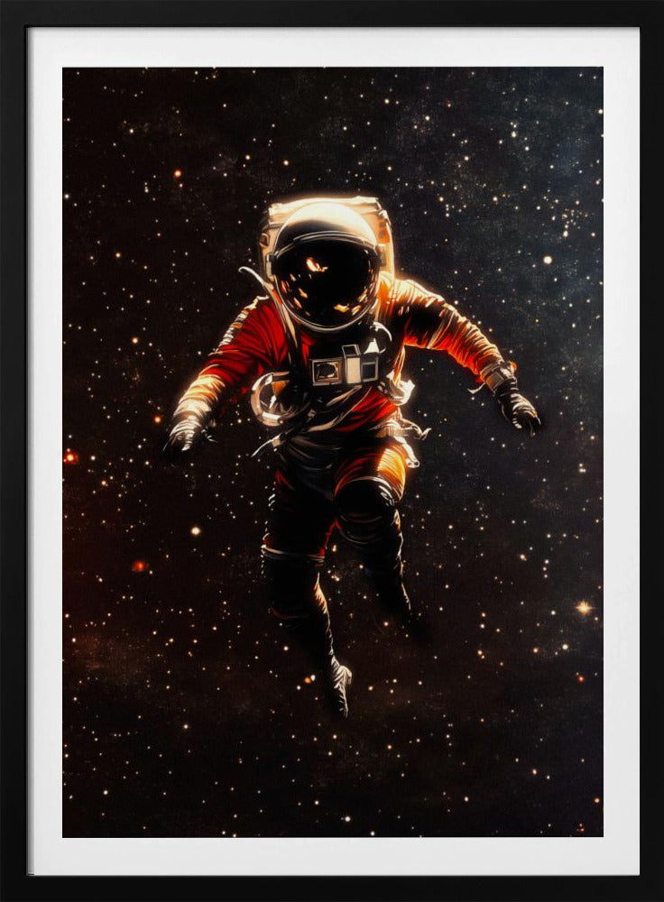 An Astronaut in Space | Poster
