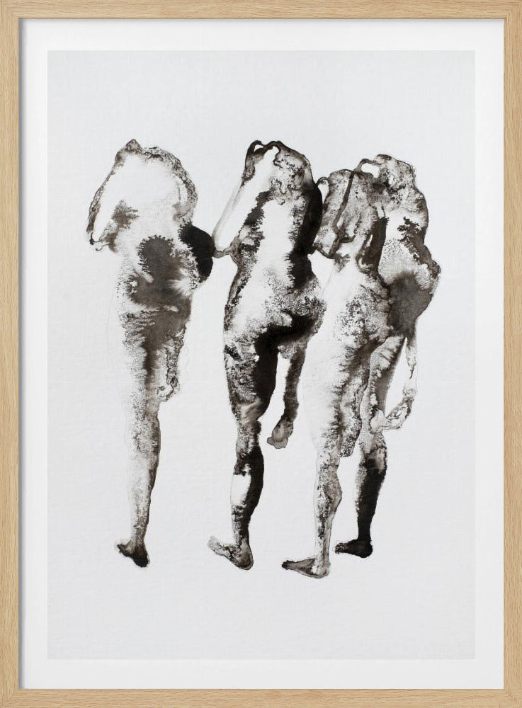 Four Figures (nach Muybridge) Enhanced Sr | Poster