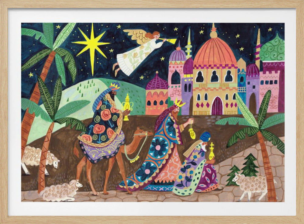 Three Wise Men and an Angel | Poster