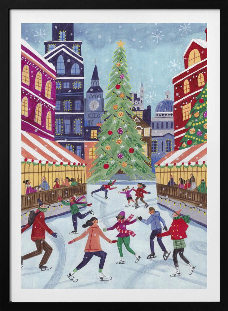 Skating in London | Poster