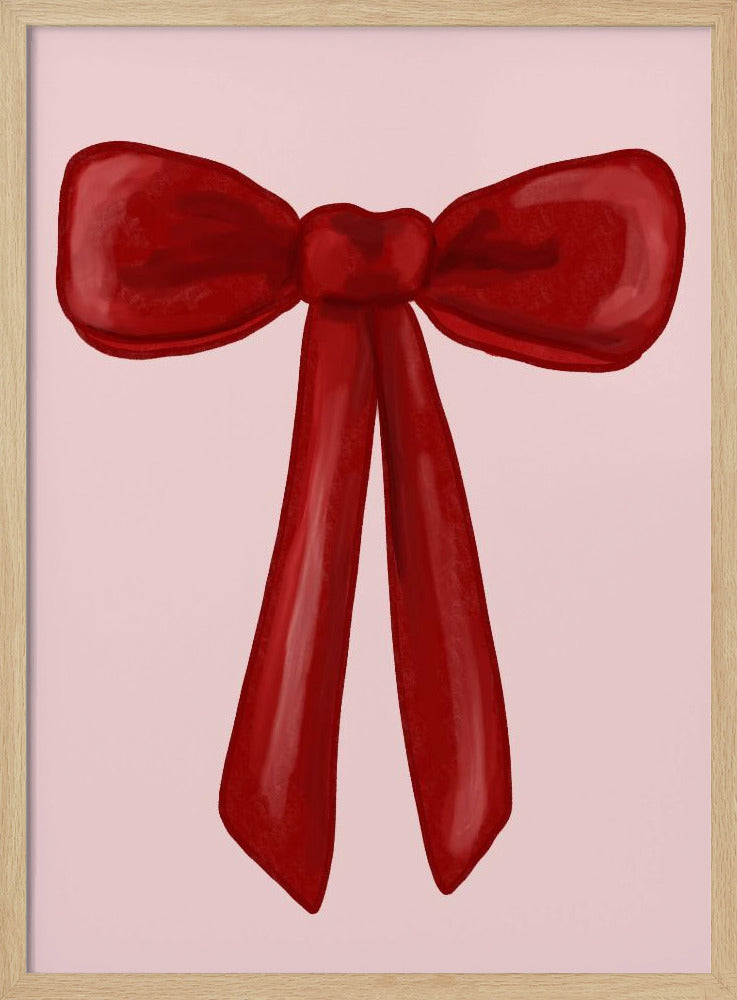 Scarlet Ribbon Tied | Poster