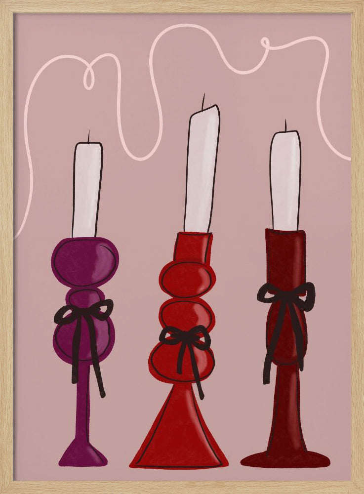 Trio of Candles | Poster