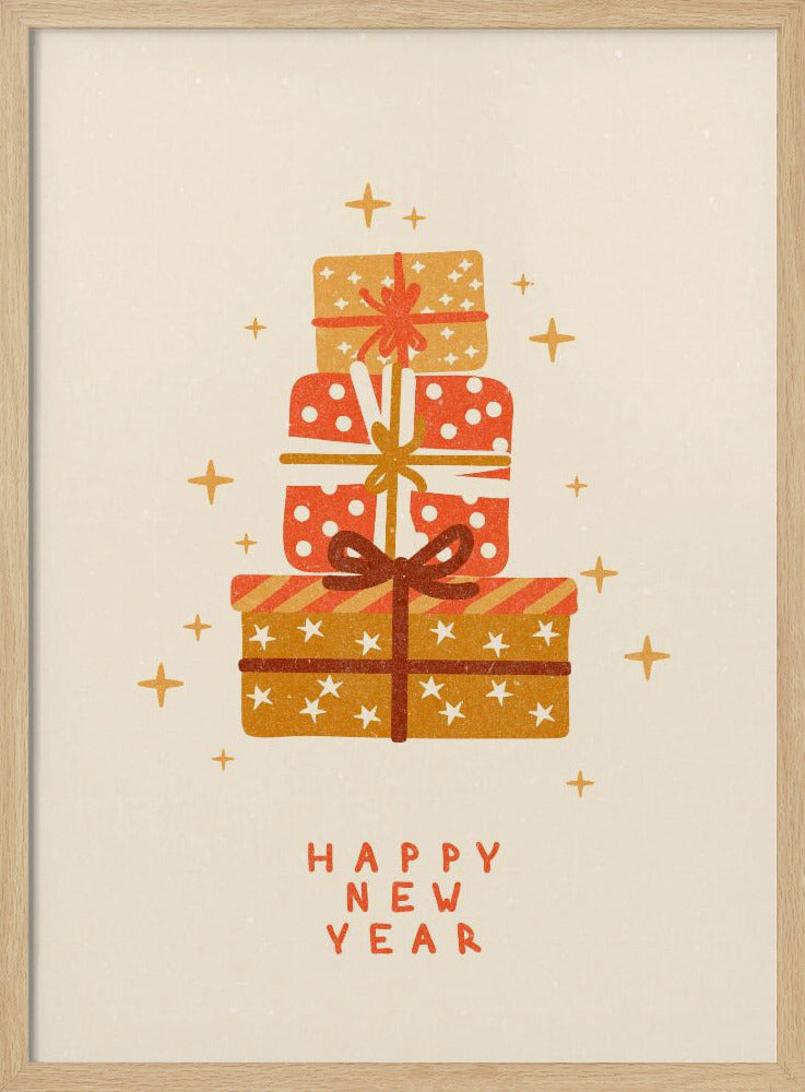 Mountain of gifts | Poster