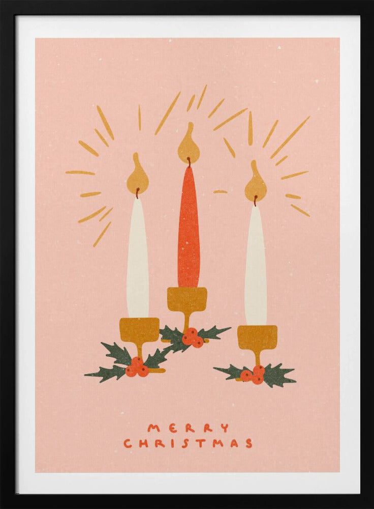 Christmas Candles | Poster