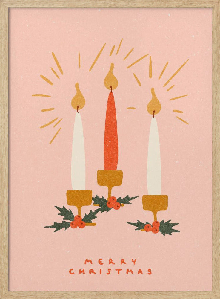 Christmas Candles | Poster
