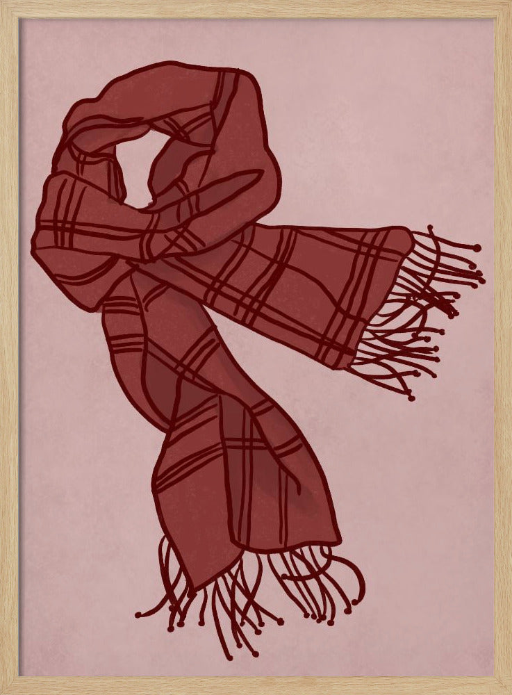 Crimson Warmth | Poster