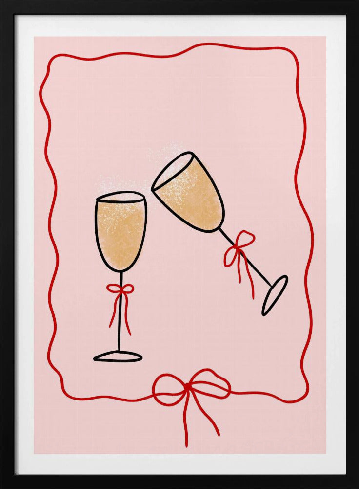 Champagne Cheers | Poster