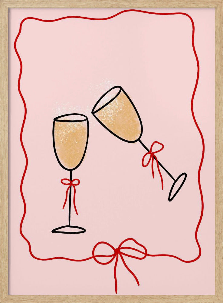 Champagne Cheers | Poster