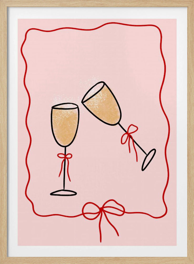 Champagne Cheers | Poster