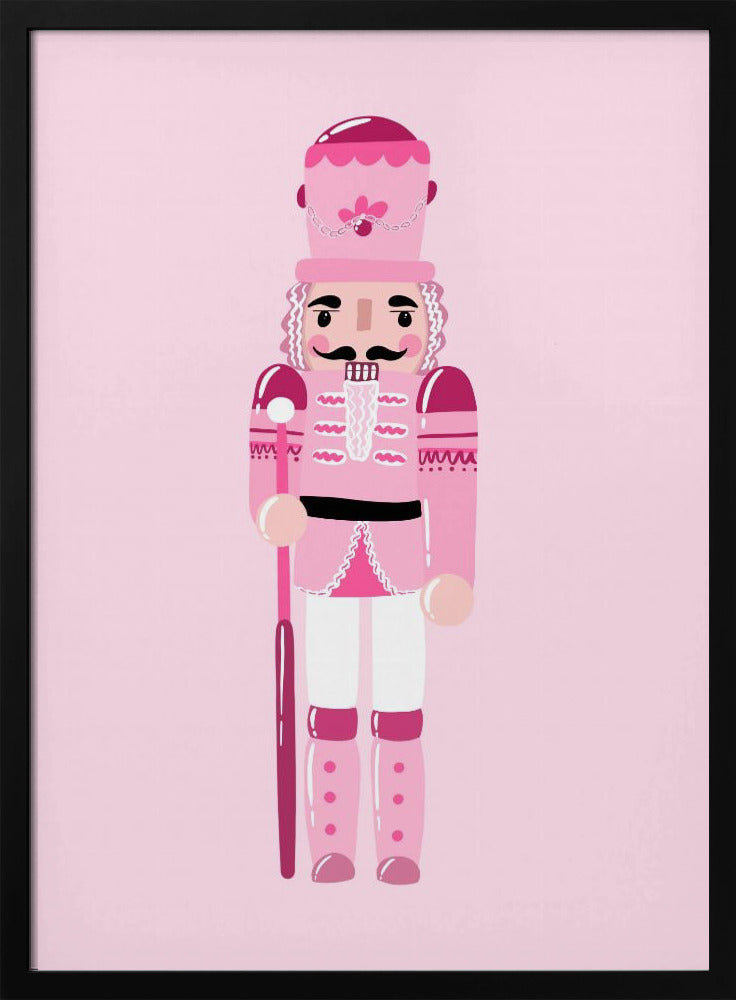 Pink Nutcracker Charm | Poster