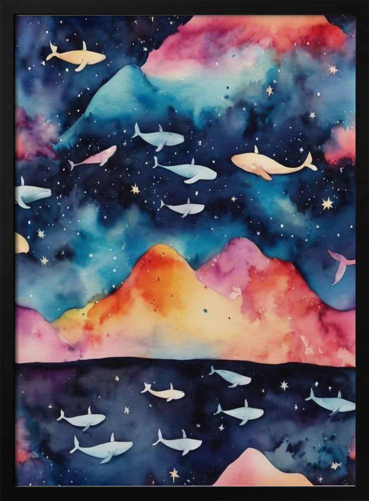 Starry Seascape | Poster
