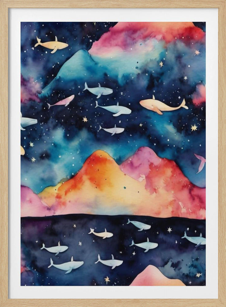 Starry Seascape | Poster