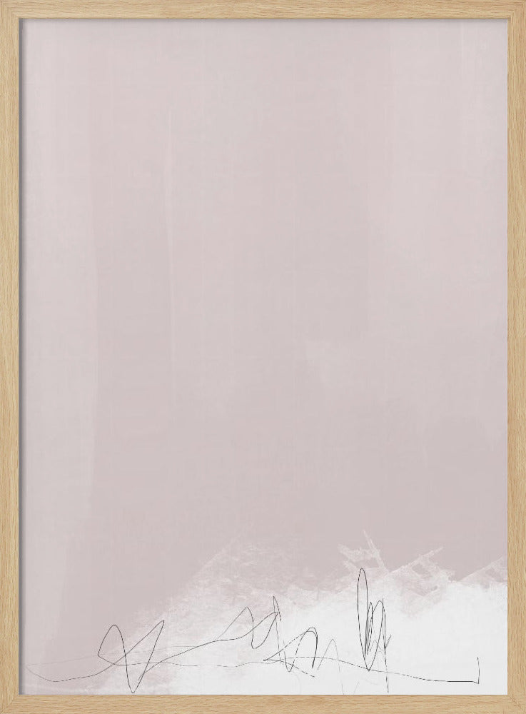 Whispers in Soft Beige | Poster