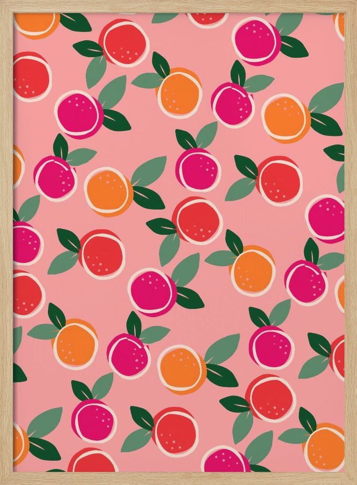 Sunset Citrus Symphony | Poster