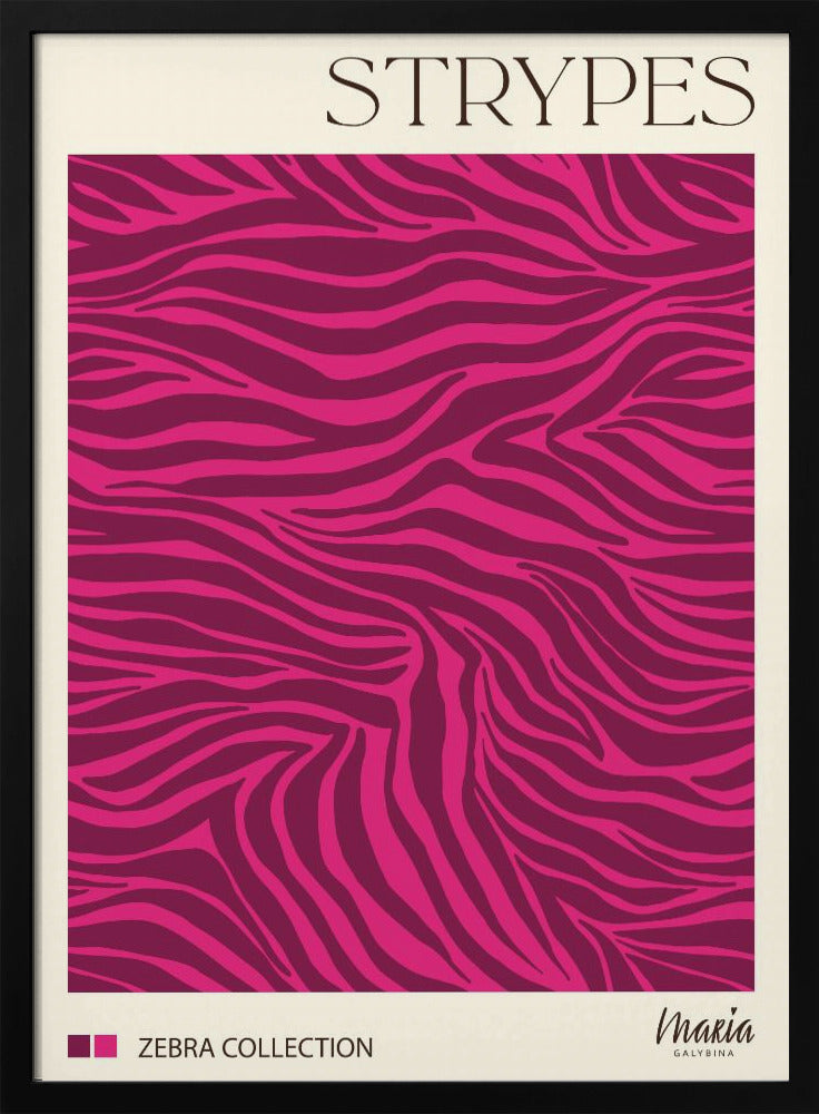 STRIPES. Zebra Collection | Poster