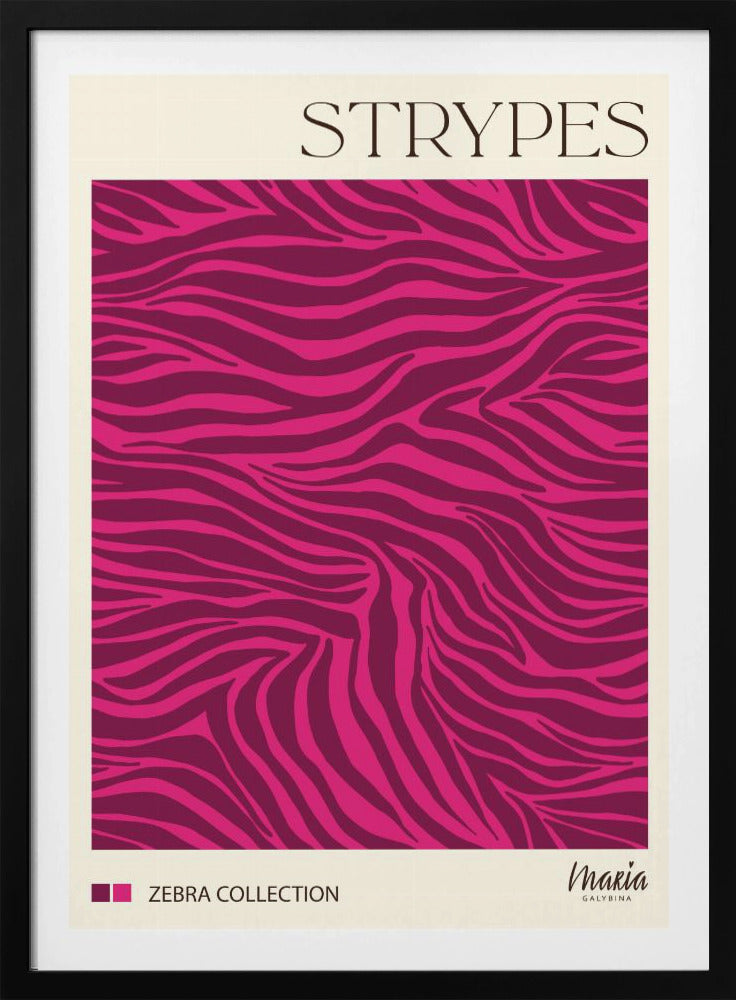 STRIPES. Zebra Collection | Poster