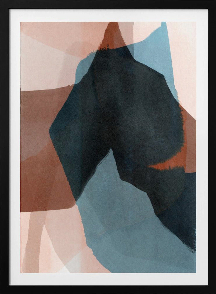 Abstract Dipped Landscape 4 | Poster