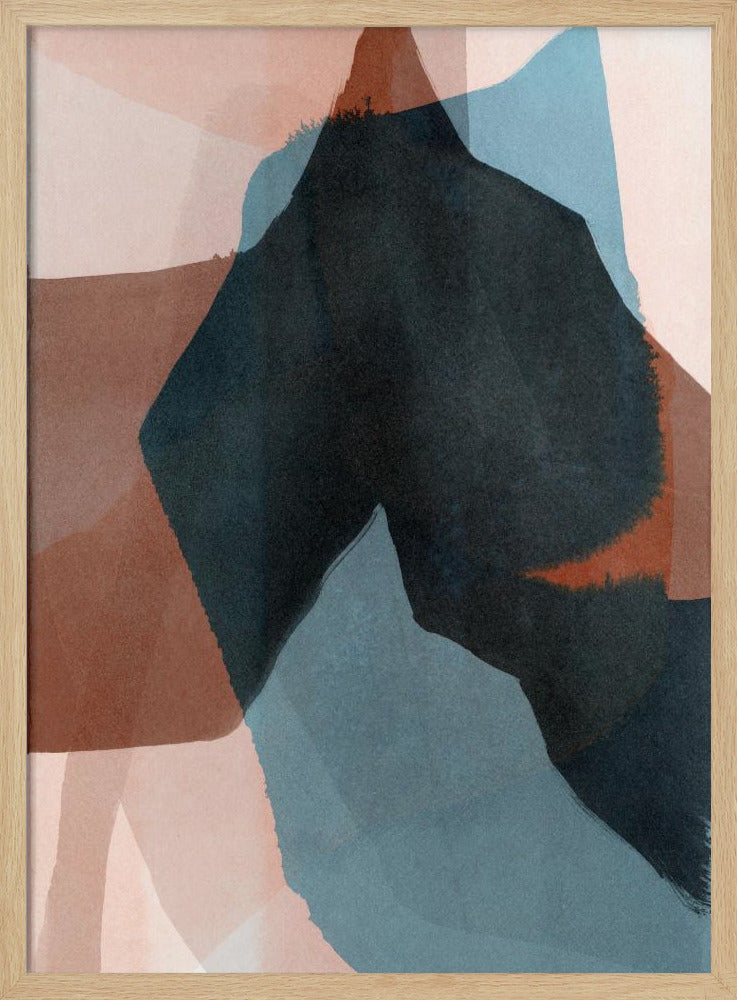 Abstract Dipped Landscape 4 | Poster