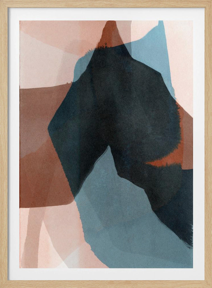 Abstract Dipped Landscape 4 | Poster