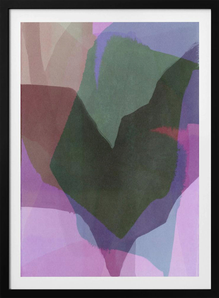 Abstract Dipped Landscape 5 | Poster