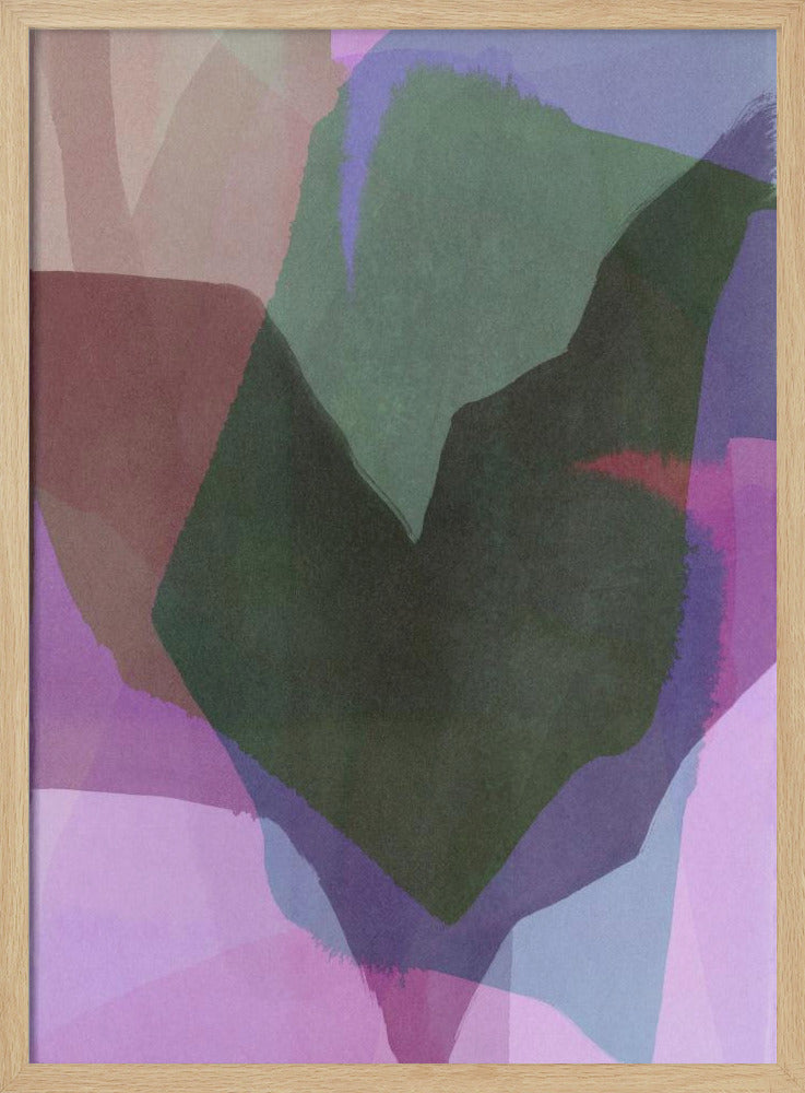 Abstract Dipped Landscape 5 | Poster