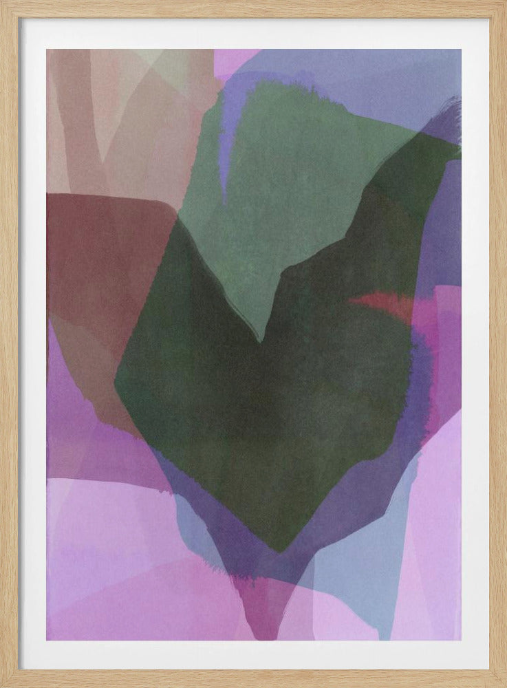 Abstract Dipped Landscape 5 | Poster