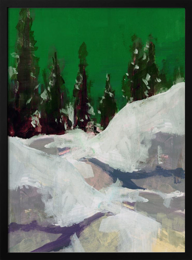 Winter Scene In the Forest 2 | Poster