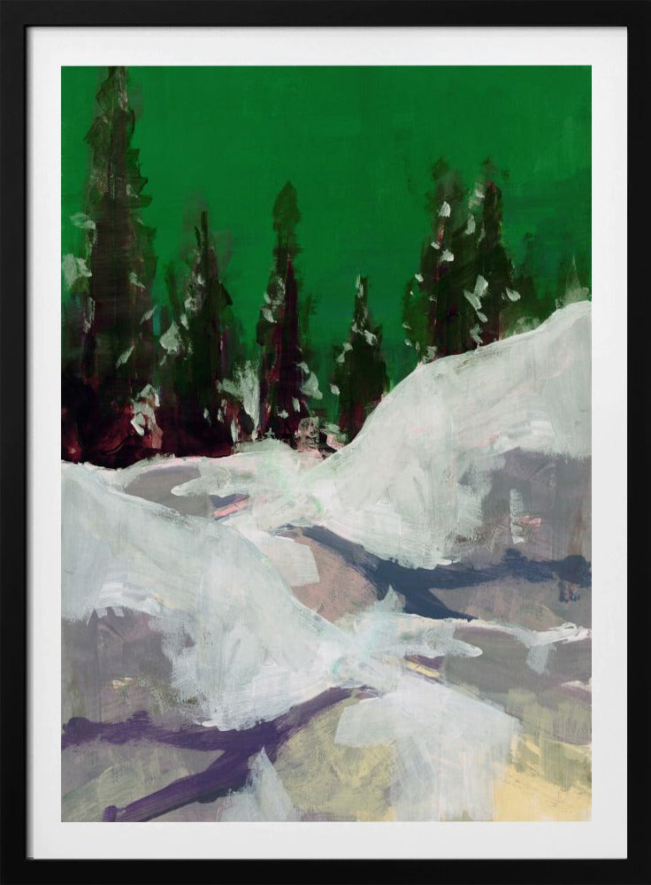 Winter Scene In the Forest 2 | Poster