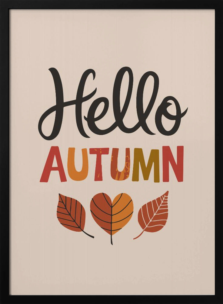Hello Autumn | Poster