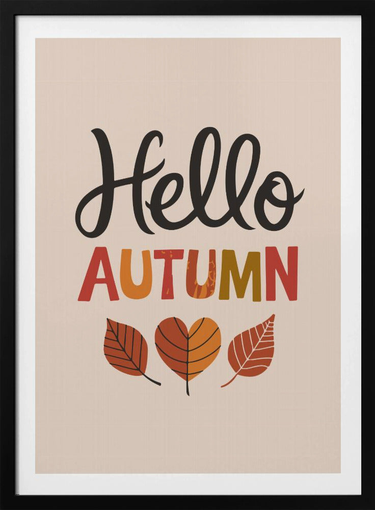 Hello Autumn | Poster