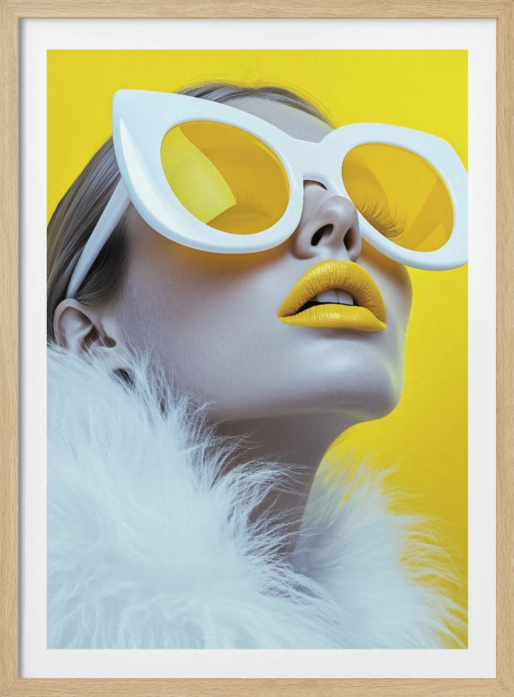 The Yellow Model | Poster