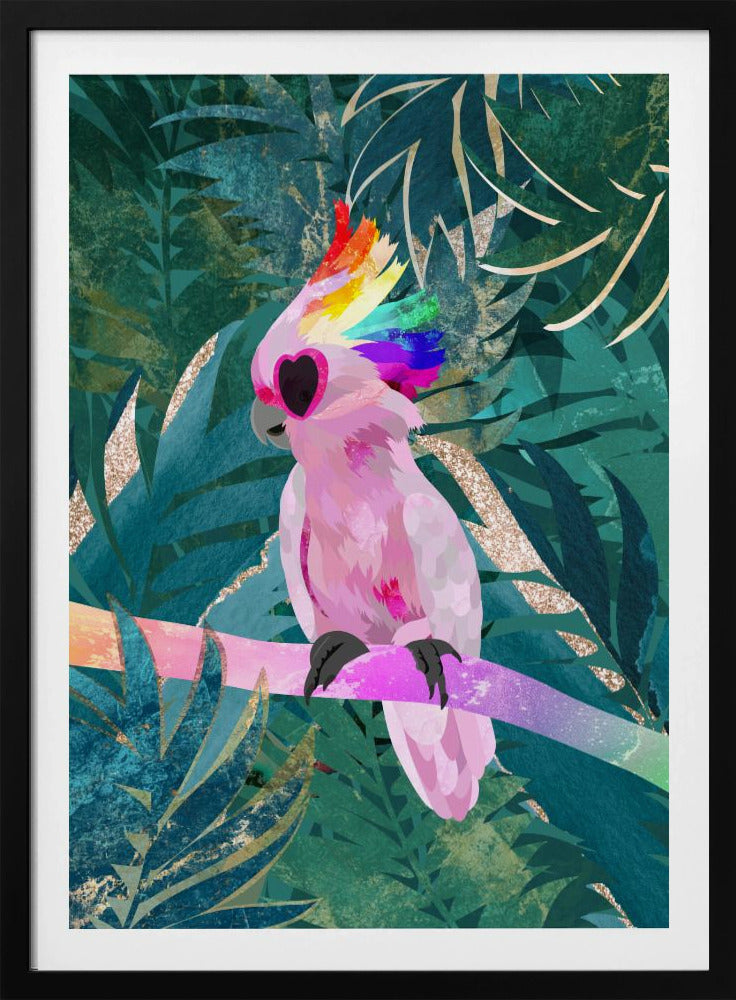 Jungle Rainbow Cockatoo | Poster