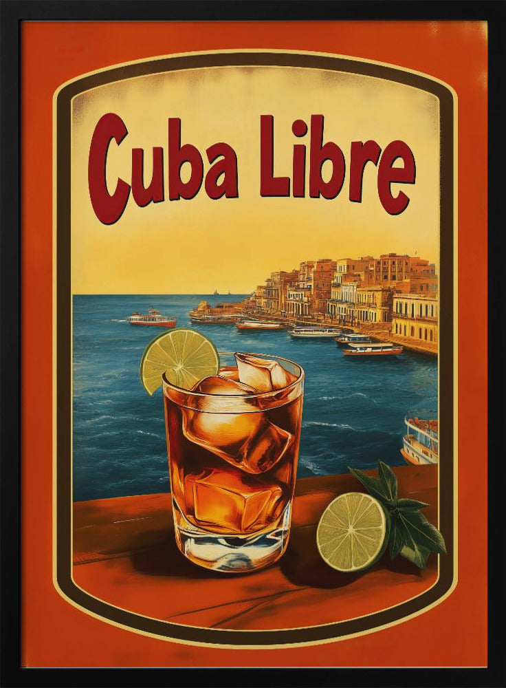 Cuba Libre Vintage Commercial | Poster