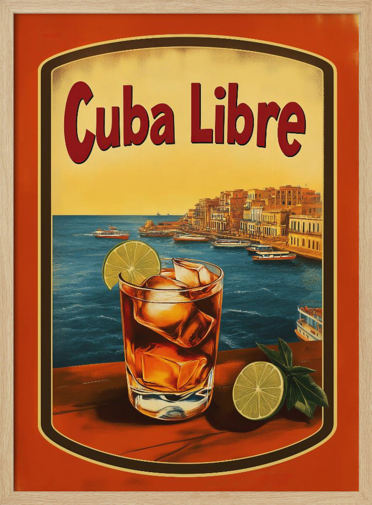 Cuba Libre Vintage Commercial | Poster