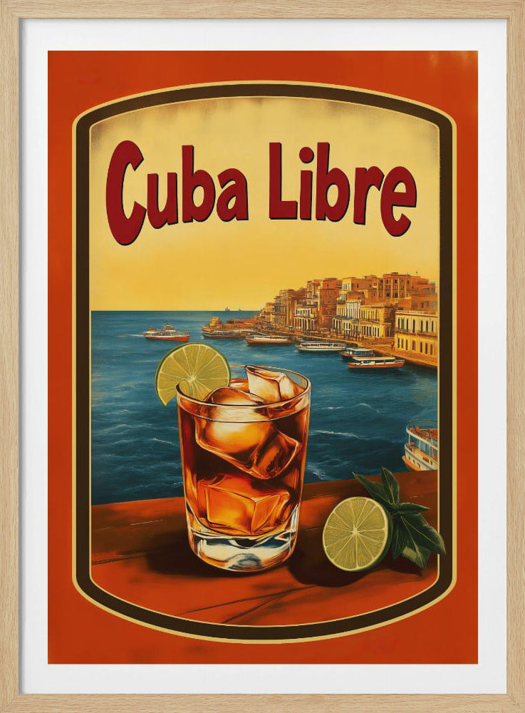 Cuba Libre Vintage Commercial | Poster
