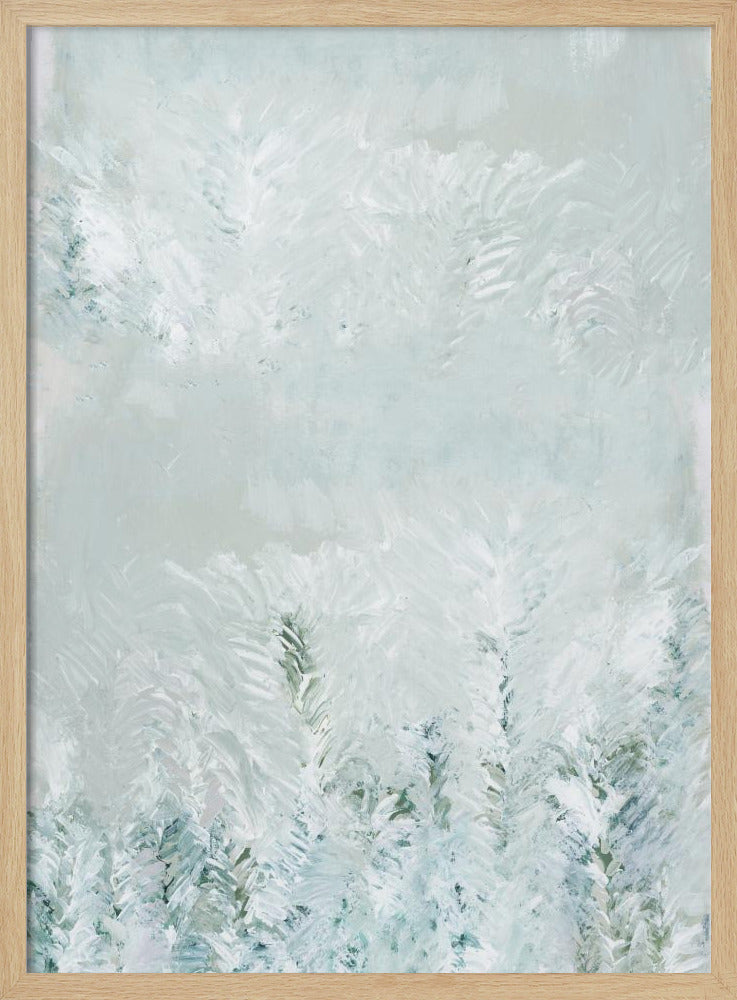 Winter White Forest Scene 2 | Poster