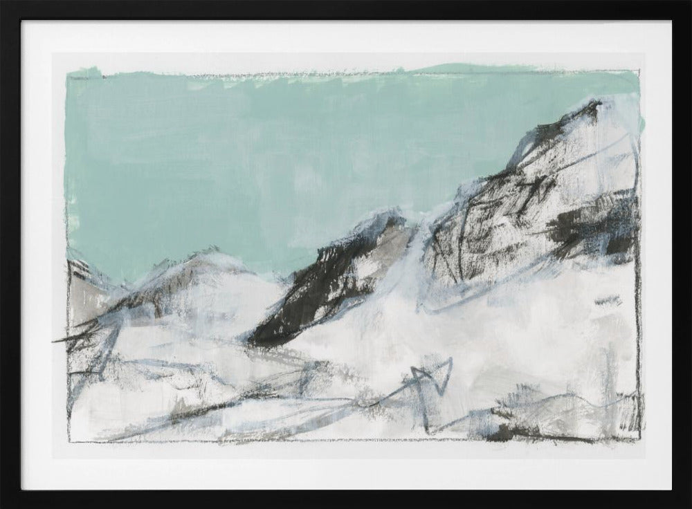 White Mountains Print No1 | Poster