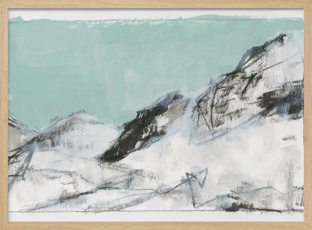 White Mountains Print No1 | Poster