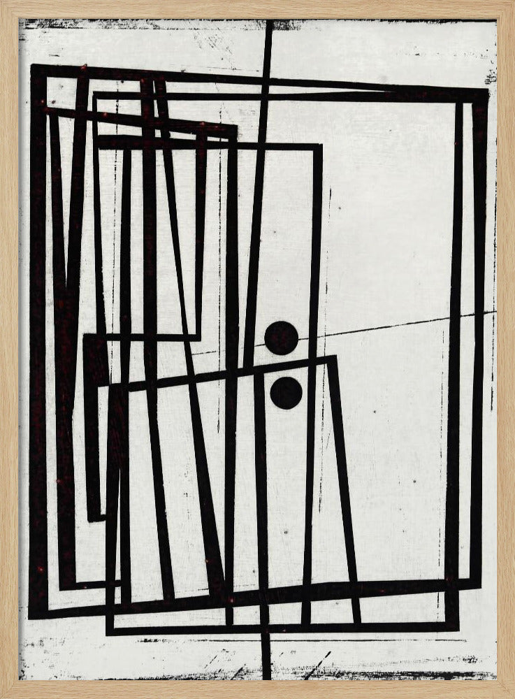 Bold Black Lines | Poster