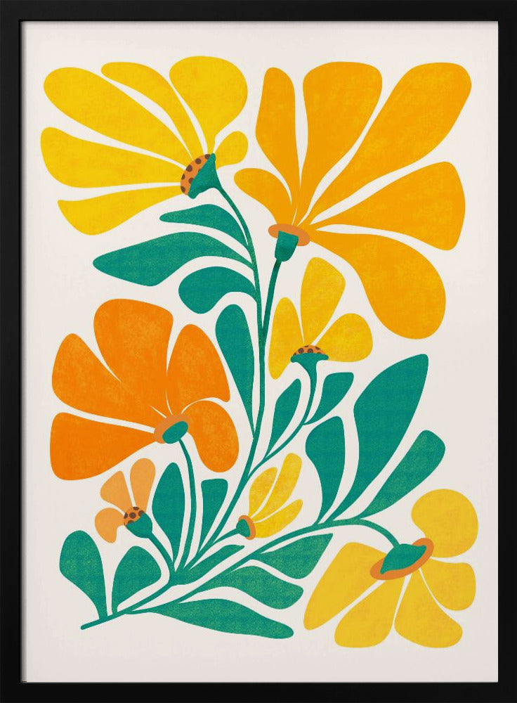 Royal Sunflowers | Poster