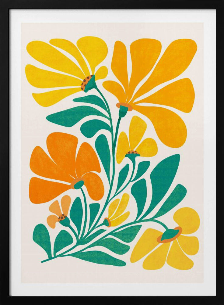 Royal Sunflowers | Poster