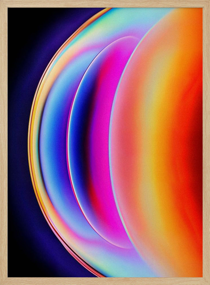 Paradise Gradient Halo | Poster