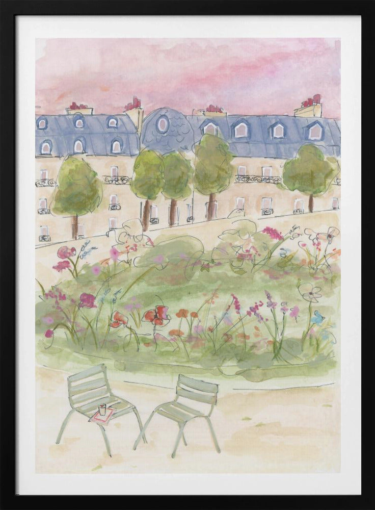 Parisian Garden | Poster