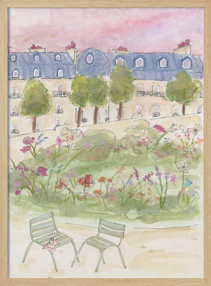 Parisian Garden | Poster