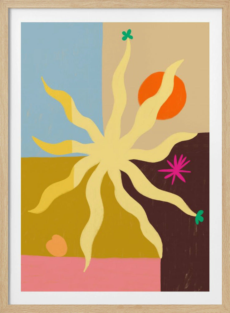 The Sun, the Fruit and the Flower | Poster