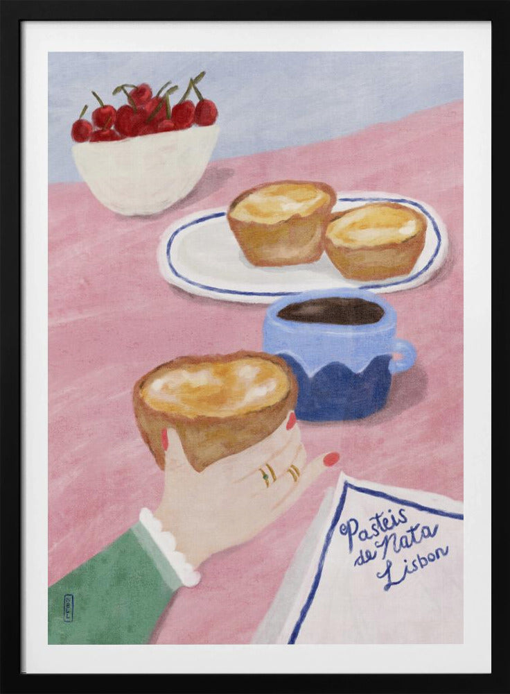 With Love From Lisbon - Food and Travel Art | Poster