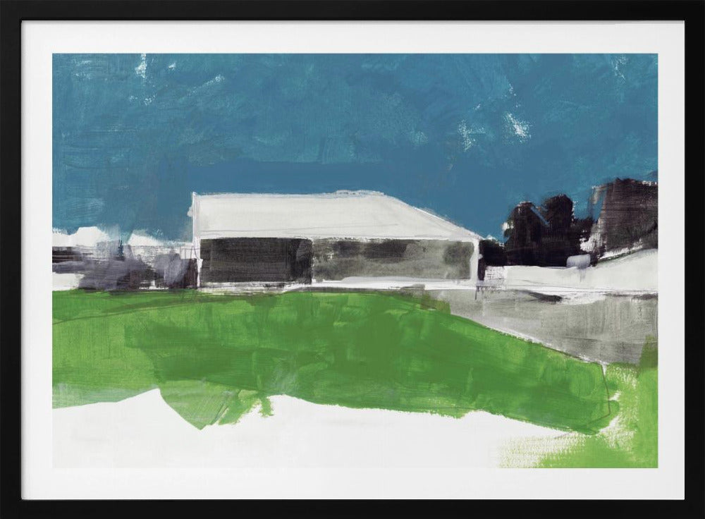 Barren Farm Barn Print No 3 | Poster