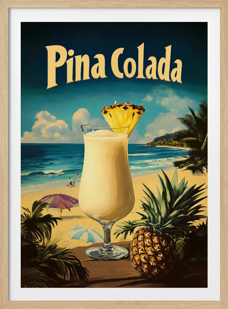 Pina Colada Vintage | Poster